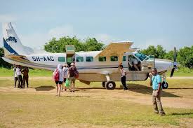 mikumi air strip safari tour