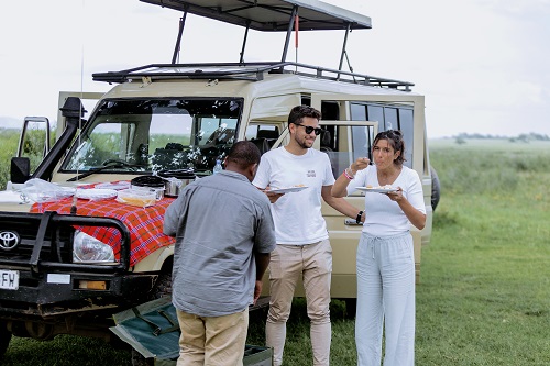 lions spotted during 4 days ngorongoro private safari tour